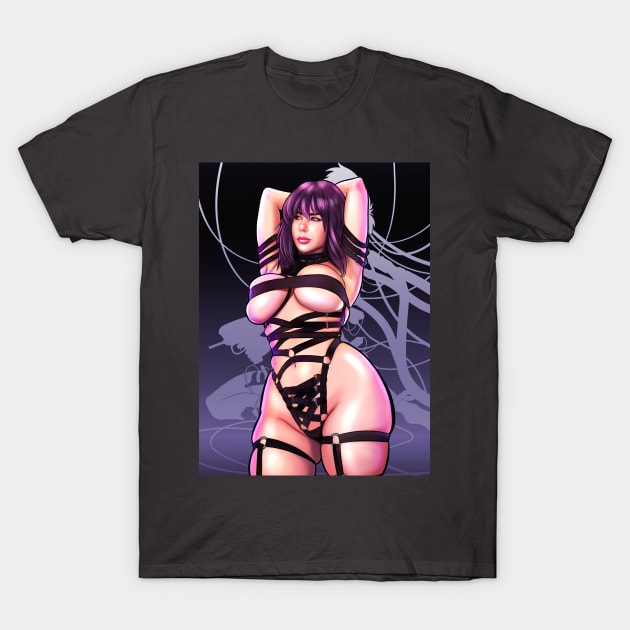 motoko kusanagi ghost in the shell T-Shirt by Killbiroarts